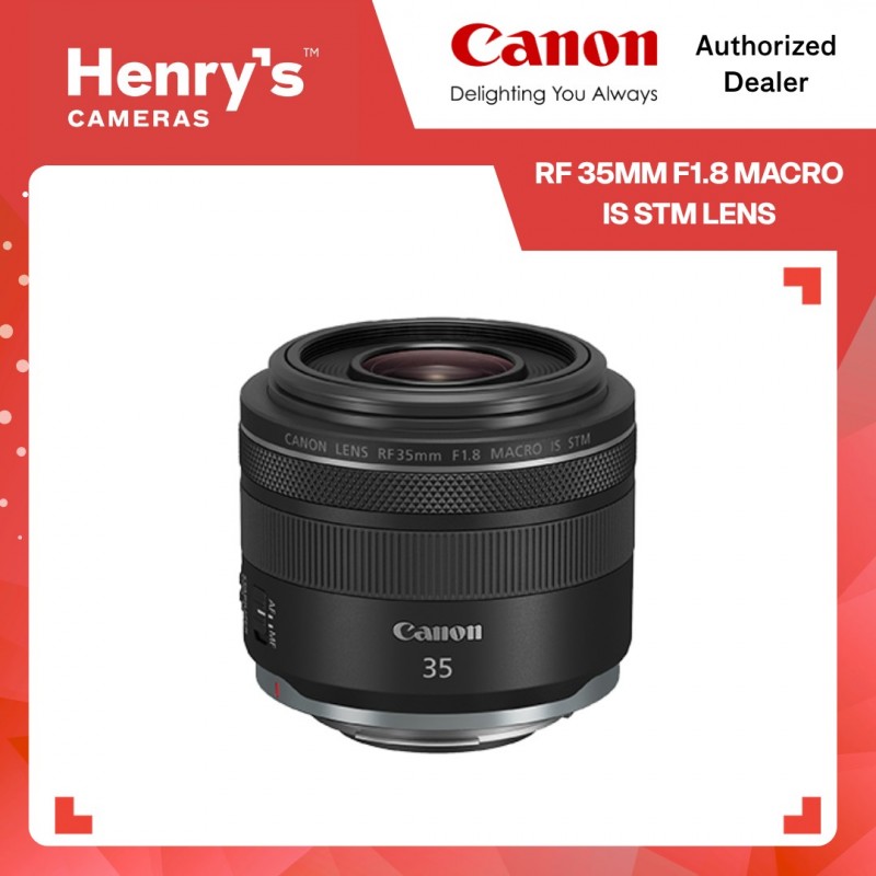 CANON RF 35MM F1.8 MACRO IS STM LENS